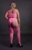 Two Piece with Crop Top and Stockings  XL/XXXXL